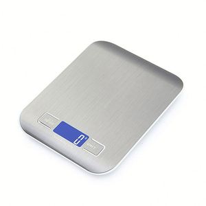 เครื่องชั่งดิจิตอลแบบพกพา สแตนเลส 5 กก. สำหรับชั่งอาหาร - Product Image 2