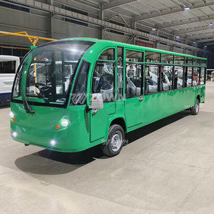 รถบัสไฟฟ้าชมวิวแบบโค้งด้านหน้า ยี่ห้อ ZOWN  ความเร็วต่ำ สำหรับนักท่องเที่ยว  บรรทุกผู้โดยสาร 8-23 ที่นั่ง รับประกัน 2 ปี - Product Image 6