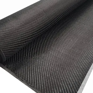 High Strength 3K 200gsm Twill Carbon Fiber Fabric Fiber Carbon Cloth