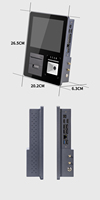 Verificador de Precios de Productos LICON de 8.1 Pulgadas con Windows USB 4:3, Nuevo Escáner de Códigos de Barras 1D/2D con Impresora de 58 mm