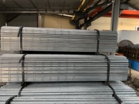 Poste de Enredadera de Acero Galvanizado con Ganchos de Alambre Integrados, Estacas de Soporte para Plantas Trepadoras de Huerto o Viñedo
