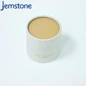 Boîte cylindrique en carton kraft pour bougie de luxe écologique personnalisée, emballage pour bougie, pot cosmétique, thé en vrac, tube en papier pour cadeau - Product Image 6