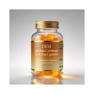 Pil Pelangsing Ekstrak Teh Hijau Label Pribadi OEM Garcinia Cambogia Pembakar Lemak - Product Image 1