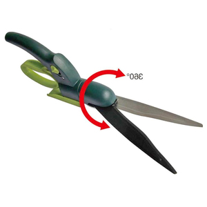 <span class=keywords><strong>Tijeras</strong></span> cortacésped de 13,5 pulgadas, cortacésped rotativo manual de acero de alto carbono - Product Image 3