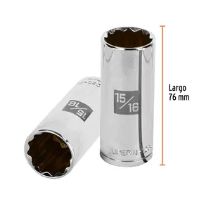 Clé à douille longue BOX 6 de 15/16 po, 12 points, entraînement 1/2 po, TRUPER - Product Image 3