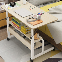 Vente en gros de meubles en bois modernes personnalisés petit bureau Mige bureau de jeu d'ordinateur convertible réglable pour la maison en métal