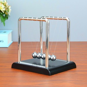 Péndulo de Newton, Máquina de Movimiento Perpetuo, Estilo Clásico, Adorno Decorativo para el Hogar, Bolas Metálicas Redondas, Regalo Científico - Product Image 3