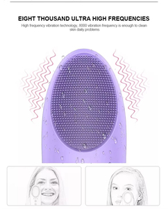 Cepillo Facial 4 en 1 Ultrasuave, Máquina de Limpieza Profunda, Dispositivo de Masaje Facial Eléctrico Multifuncional - Product Image 3