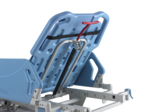 Camilla DE EMERGENCIA manual de una manivela ajustable en altura directa de fábrica con sistema de control central y soporte de cilindro de oxígeno - Product Image 5