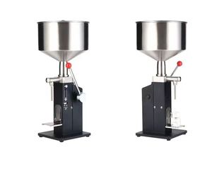 Máquina de llenado de líquidos y pastas con pistón para botellas pequeñas, para crema, ácido, líquido espeso, champú, miel y detergente - Product Image 1
