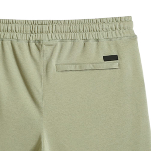 กางเกงขาสั้นผู้ชายเอวยางยืดผ้าฝ้ายปักโลโก้ตามสั่งขายส่ง คุณภาพสูง กางเกงขาสั้นผ้าฟลีซเรียบๆ สำหรับขาย - Product Image 5