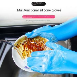 Gants de cuisine en silicone sans BPA, best-sellers, pour le lavage de la vaisselle et le nettoyage de la cuisine, au prix d'usine - Product Image 5