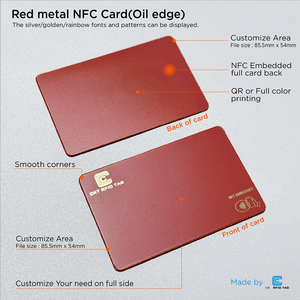 <span class=keywords><strong>Tarjeta</strong></span> Metálica NFC Oil Edge - Product Image 1