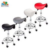 Fantastique qualité populaire pivotant hauteur réglable dessin chaise Spa Massage tabouret cheveux lavage tabouret Salon de beauté tabouret