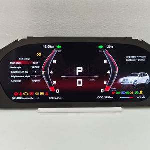 หน้าจอ LCD ขนาด 12.3 นิ้ว แผงหน้าปัดเรือนไมล์ดิจิตอล สำหรับรถยนต์ bmw X5 X6 E70 E71 ปี 2006-2013 - Product Image 4