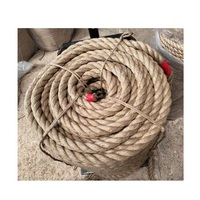 Corde en chanvre torsadée marron très résistante pour artisanat, emballage cadeau, emballage avec longueur personnalisée et service OEM BD