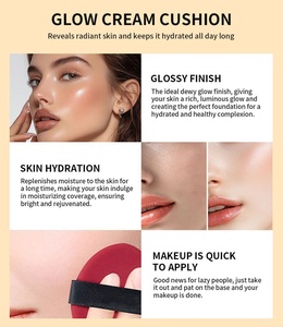 Base de Maquillaje en Cojín de Aire Blanca, Crema <span class=keywords><strong>CC</strong></span> en Cojín de Aire, Maquillaje <span class=keywords><strong>Nude</strong></span> Natural, Base Transparente y Adaptable - Product Image 6