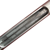 Débitmètre à zone variable portable à lecture directe VA10-40 F, débitmètre à tube en verre pour l'eau, l'azote gazeux