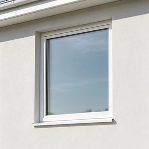 Fenêtres pour maisons, fenêtres à double vitrage, vente en gros, fenêtres fixes en PVC blanc, fenêtres isolantes, économie d'énergie - Product Image 4