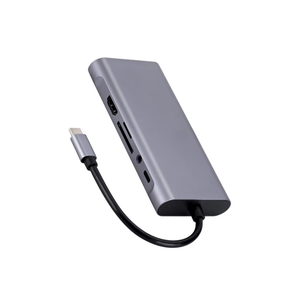 11-in-1 <strong>Type</strong>-C Docking Station 1000M PD100W HDTV USB 3.0 VGA <strong>Computer</strong> Adapter with RJ45 100m NIC VNC Audio <strong>Interface</strong> 3.0 Hub - Product Image 3