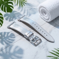 Bracelet de montre en cuir véritable de luxe pour femmes, fin, Armand 18 20 22 mm, bracelet de montre intelligente pour Cartier
