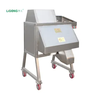 Máquina para cortar en cubitos de queso de acero inoxidable Li-Gong, máquina para hacer cubos de zanahoria, máquina cortadora de cebolla hecha en China