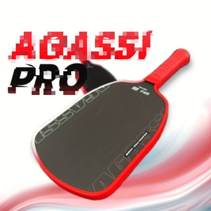 ไม้พายพิคเคิลบอล New Agassi Pro 16 มม. แกนรังผึ้งขึ้นรูปด้วยความร้อน GEN4 TFP TorayT700 คาร์บอนไฟเบอร์แท้ ได้รับการรับรองจาก USAPA - Product Image 1