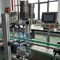 Machine de capsulage de bouteilles en verre cosmétiques stables automatique Machine d'alimentation de bouteilles et machine de vissage de capsulage de bouchons