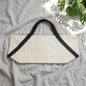 Custom Logo Cotton Canvas Tote <b>Bag</b> with Hand Length Handle <b>Medium</b> Size Eco Friendly Sustainable Packaging India - Product Image 3
