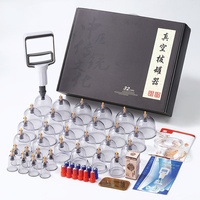 Tasses 32 Anti-Cellulite Skin Lift Physiothérapie Massage Tasses Corporelles Gua Sha Ventosas Ventouses Bocaux Minces Dispositif de Ventouses