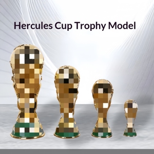 Toptan 2026 Dünya Futbol Hercules Kupası Töreni Hayranları İçin Hatıra Hediyeleri Ödül Süsleri - Product Image 1