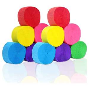 Venda por atacado 17 gsm flores de artesanato papel de <span class=keywords><strong>crepe</strong></span> lado duplo quente em embalagem de rolo - Product Image 5