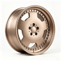 Jantes en alliage forgé à trois pièces NEXUS RIM, concaves profondes, plusieurs PCD, 16-26 pouces, pour Mercedes, Rolls Royce, Land Rover
