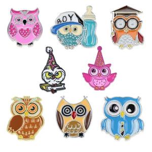 Broches métalliques personnalisables EVER RISE, badges en émail dur et souple, épingles mignonnes, vêtements, festival, promotionnel, hibou, mode, épingles à revers, moulage - Product Image 2