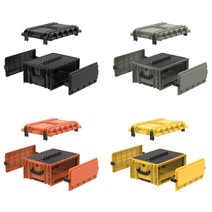 काले प्रभाव प्रतिरोधी इंजेक्शन मोल्ड 2u 3u 4u स्टूडियो फ्लायर रोलिंग रैक - Product Image 2