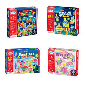 Kit d'artisanat de sable créatif pour enfants, idéal comme cadeau éducatif pour garçons et filles - Product Image 2
