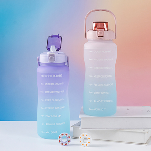 Botella de Agua con Asa Grande de 2.2L y Cápsulas de Sabor a Fruta Variadas para Aromatizar el Agua - Product Image 4