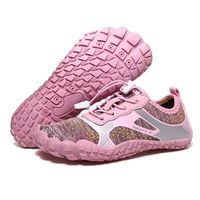 Chaussures aquatiques en caoutchouc personnalisées, chaussures de plage pieds nus, chaussures de natation à cinq doigts à bout large pour piscine, pêche, rivière