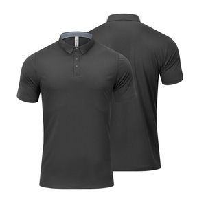 <span class=keywords><strong>Polo</strong></span> all'ingrosso 100% poliestere a maniche corte estiva ad asciugatura rapida da <span class=keywords><strong>uomo</strong></span>, personalizzabile con logo sublimatico - Product Image 5