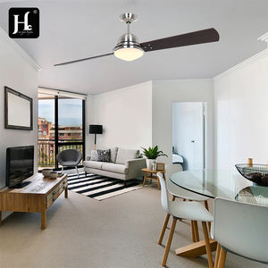 56 inch <b>remote</b> <b>control</b> adjustable dimming noise free black <b>ceiling</b> fan, bedroom indoor <b>lighting</b> <b>ceiling</b> fan - Product Image 6