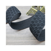 Bande élastique 3d Jacquard de haute qualité, impression en Nylon, sangle élastique personnalisée, ceinture élastique