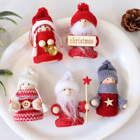 Nouvelles figurines de Noël 3D, ornements pour arbre de Noël, pendentifs et décorations de table, cadeau pour la mise en scène de scènes de fêtes