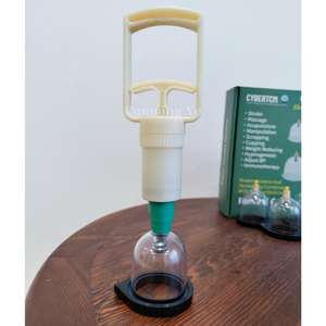 Équipement de thérapie par <span class=keywords><strong>acupuncture</strong></span> électrique certifié CE CyberTCM, ventouses numériques pour méridiens avec raclage pour application corporelle - Product Image 3