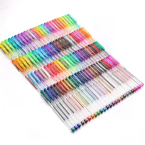 Nieuwe Collectie 100 200 Kleuren Art Vervangbare Pennen Bulk Gekleurde Gel Pennen Voor Volwassen Journal Kleuring