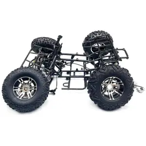 GY6 Go Kart Karting 4 Wheel ATV UTV Buggy Dune Front Swingarms Rear Axle Body Frame Chassis Parts With 10 Inch Wheels