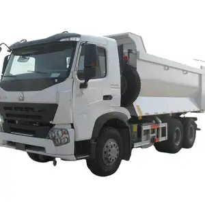 싼 가격 HOWO A7 25 톤 18cbm 371hp 5400mm 길이 유로 2 방출 오른손 드라이브 6X4 A7 덤프 트럭