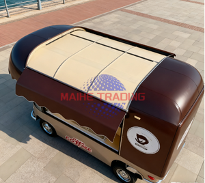 Mobile Mini Ice Cream Food Cart Small Fast Food Trailer Fully Equipped Snack <b>Machines</b> Food Truck for Sale - Product Image 4