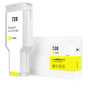 <span class=keywords><strong>Cartucho</strong></span> de Tinta Compatible de <span class=keywords><strong>300</strong></span> ml con Chip, Tinta con Colorante y Pigmento 728 para Impresoras <span class=keywords><strong>HP</strong></span> DesignJet T730 y T830 - Product Image 5