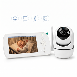 Moniteur Bébé <span class=keywords><strong>Longue</strong></span> <span class=keywords><strong>Portée</strong></span> BM2150B, Couverture Extérieure 300m, Batterie <span class=keywords><strong>Longue</strong></span> Durée 10 Heures, Écran Portable, Caméra Intercom pour Utilisation en Extérieur - Product Image 4