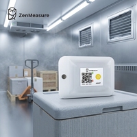 Enregistreur de température jetable ZenMeasure sans fil à usage unique pour la logistique d'expédition avec générateur de rapport PDF